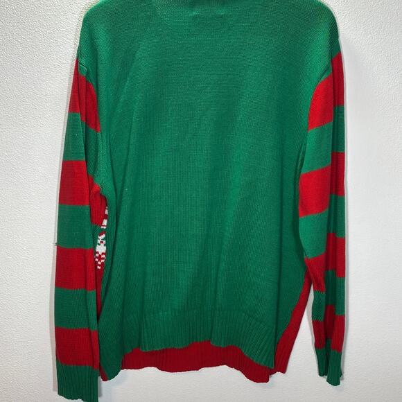 Spencer’s Adult Christmas Sweater XXL Funny Gingerbread Holiday Ugly Xmas Party - Picture 3 of 5